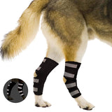 1 Set Pet Dog Bandages Dog Leg Knee Brace Straps