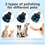 Electric Dog Nail Grinder With LED Light Rechargeable