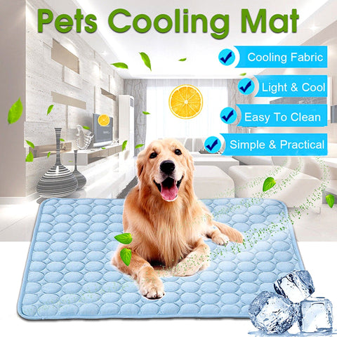 Summer Dog Cooling Mat S/M/L/XL Size