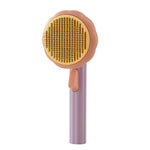 Pumpkin Pet Brush Self Cleaning