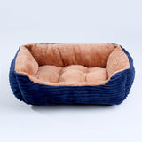 Pet Bed Square Plush