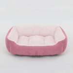 Pet Bed Square Plush