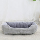 Pet Bed Square Plush